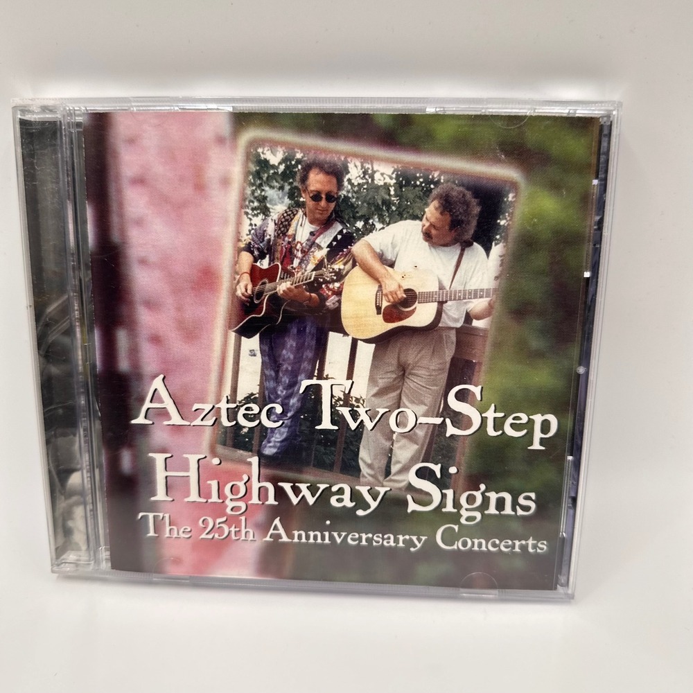 Aztec Two-Step Highway Signs The 25th Anniversary Concerts CD 1996 Folk Live VG+